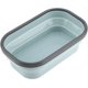 thumbnail image 3 of Fiambrera de silicona, caja Bento, contenedor de almacenamiento de alimentos plegable con tapa con Clip, 1 Uds., 3 of 5