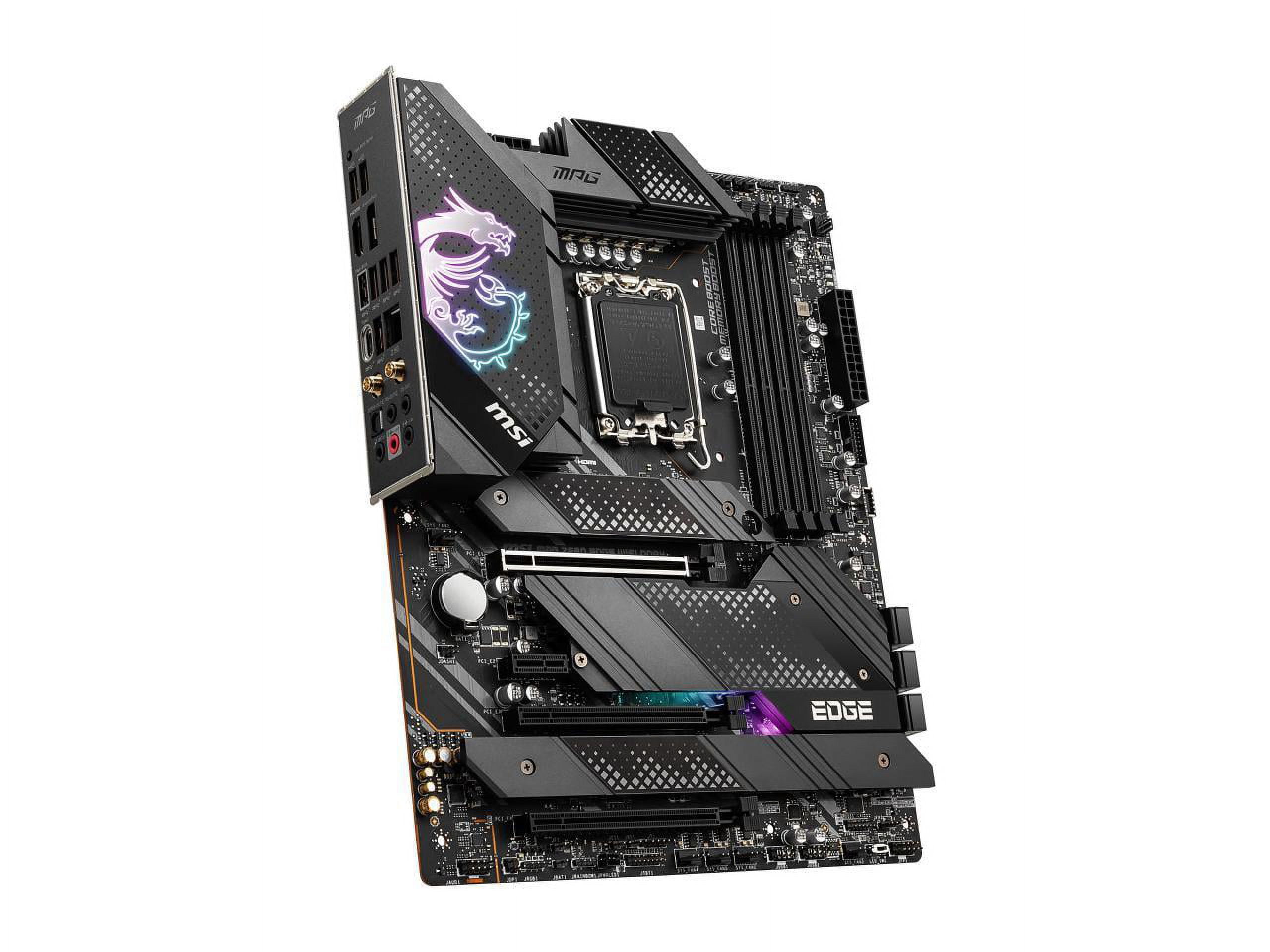 MSI MPG Z690 EDGE WIFI DDR5 Gaming Motherboard, ATX Intel LGA 1700