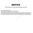 thumbnail image 2 of Transit Auto Front Complete Suspension Shocks Strut and Coil Spring Mount Assemblies Kit for Car Chevrolet Malibu Impala Buick LaCrosse Limited Allure - Left Right Side (Driver Passenger) K78A-100449, 2 of 2