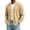 #Khaki, variant on Fanshiluo Men's V‑Neck Button‑Front Long Sleeve Knit Cardigan, Relaxed Fit Sweater Cardigan with Pockets for Men,L,Big and Tall Men