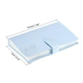 thumbnail image 2 of Uxcell Plastic Business Card Holder Portable Binder Book Name Cards Organizer Blue 2Pack, 2 of 5