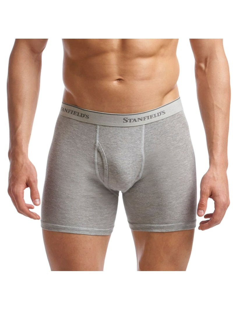 Stanfield's 2-Pack Adult Mens Supreme Cotton Blend Boxer Briefs