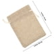 thumbnail image 5 of unbranded 10Ud Bolsas De Tela Con Cordón Para Joyas Reutilizables Compacto En Marrón Claro, 5 of 6