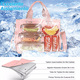 thumbnail image 3 of Lonchera Bolsa Termica Gran Capacidad Portátil Fiambrera 16l Rosa, 3 of 5