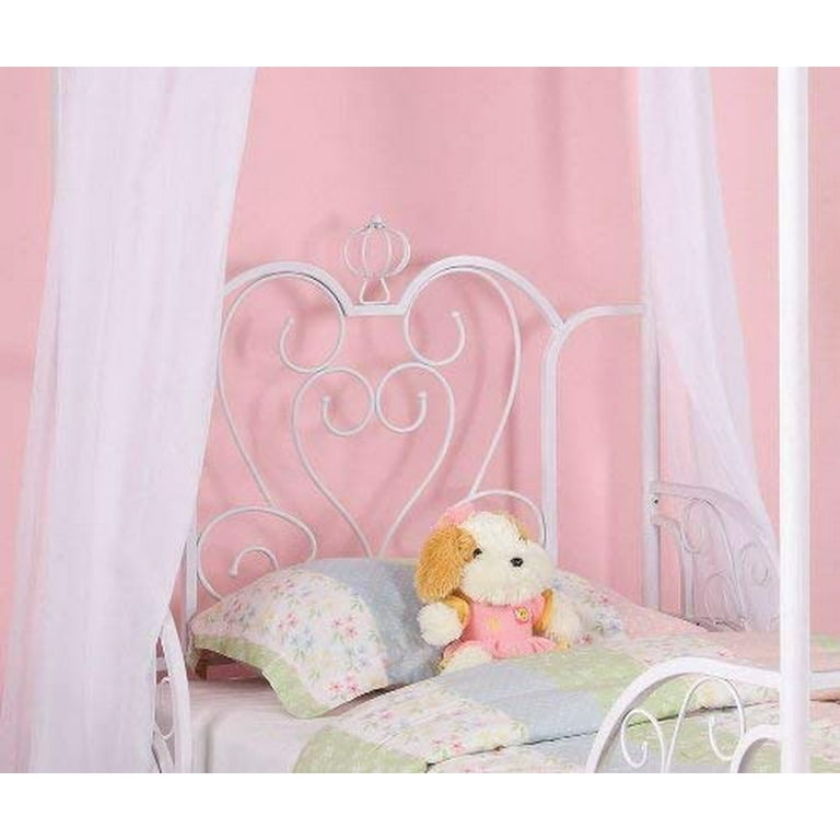 Powell Princess Emily Carriage Canopy Twin Size Bed