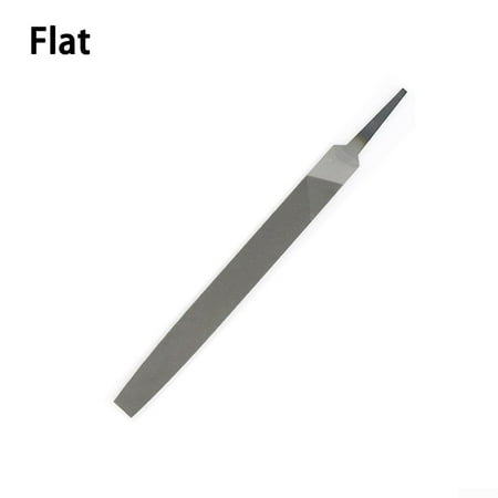 

8 Inch 200mm Steel Files Without handle Round Half-round Triangular Square Flat