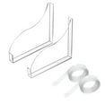 thumbnail image 4 of AMLESO 2x Transparent Waterproof Sink Organizer Sturdy with, 4 of 8