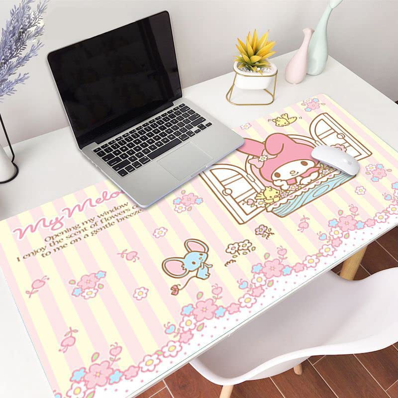 Mouse Pads Anime Desk Pad Kawaii Gamer Accessories XXL Carpet Cute Mousepad  Keyboard Large Pc Complete Gaming Pads 300X600MM