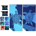 thumbnail image 1 of Toalla de playa Yongoes, 2 unidades, microfibra, 81 x 180 cm, secado rápido, 1 of 6
