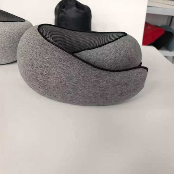 Zhue Neck Pillow Memory Foam Airplane Travel Comfortable Washable Cover Plane Neck Support Pillow For Neck Sleeping