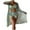 Green, variant on Lolmot Women Sexy 3 Piece Bikini Set Swimsuit Printed Push Up Swimwear Beach Cardigan Wear Bathing Suit