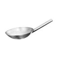 thumbnail image 2 of Rongfmy Skimmer Ladle Spoon Food Strainer Skimmer Spoon for Straining Cooking Frying handle 26cm, 2 of 9