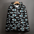 thumbnail image 6 of Evil Eye Oversized Hoodies for Women Pullover Womens Clothes with Pocket Mens Ultimate Pullover Hoodie Sweatshirt S-6XL, 6 of 8