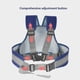 thumbnail image 4 of Cinturón de seguridad de moto para niños Ecomeon arnés de seguridad ajustable azul, 4 of 6