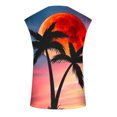 thumbnail image 5 of IROINNID Round Neckline Tank Tops For Men Sleeveless Sports Tank Tops Vest Pullover Graphic Print Tops, 5 of 5