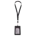 thumbnail image 1 of Work Card Protective Sleeve Card Protective Cover Id Card Holder Leather Card Case, 1 of 8