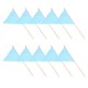 thumbnail image 2 of 10Pcs Durable Triangular Flags -Blue For Gardeners To Mark Irrigation And Landscaping Sites Effectively, 2 of 5