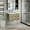 Oak, variant on Resenkos Wall Cabinet, Wall Mount Cabinet,30" Floating Bathroom Vanity with Sink and Soft Close Drawers, Glossy White