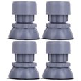 thumbnail image 1 of KAKOWELY washing machine lifter 4PCS Washing Machine Vibration Pads Adjustable Washer Foot Pad Shocks Absorbing Mat Anti-Slip Rubber Feet Pad Stabilizer Universal Feet for Washer and Dryer, 1 of 4
