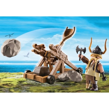 Playmobil How To Train Your Dragon Eret With 4-Shot Fire Ballista Set