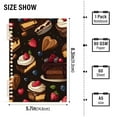 thumbnail image 2 of FORMRS 1-Subject Spiral Notebook 8" x 5" College Ruled 60 Refillable Sheet, 2 Pack, Chocolate Cakes, 2 of 7