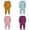 Z17-Pink/Light Blue/Gold/Wine, variant on Weebloom Bamboo Baby Clothes,Bamboo Footless Zipper Long Sleeve Sleeper Jumpsuit Pyjamas Baby Rompers Boy,6-12 Months