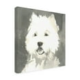 thumbnail image 2 of A Very Modern Dog 'Sepia Modern Dog X' Canvas Art, 2 of 3