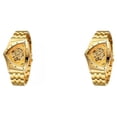 thumbnail image 3 of Sonducket Reloj deportivo para hombre con agujeros, reloj de mecánico de lujo resistente al agua, ajustable, portátil, dorado completo Oro completo 2piezas, 3 of 6
