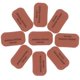 thumbnail image 3 of Crochet Tags Handmade Labels Designed for DIY 100Pcs Brown PU, 3 of 5