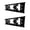 Black, variant on Professional Tool Storage Rack ABS MultiGroove Wall Mount Wrench Screwdriver Holder Organizer