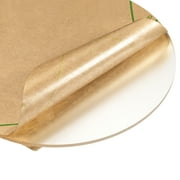 Uxcell Acrylic Sheet Circle Round Disc,Clear,Frosted,0.1" Thick,6" Diameter