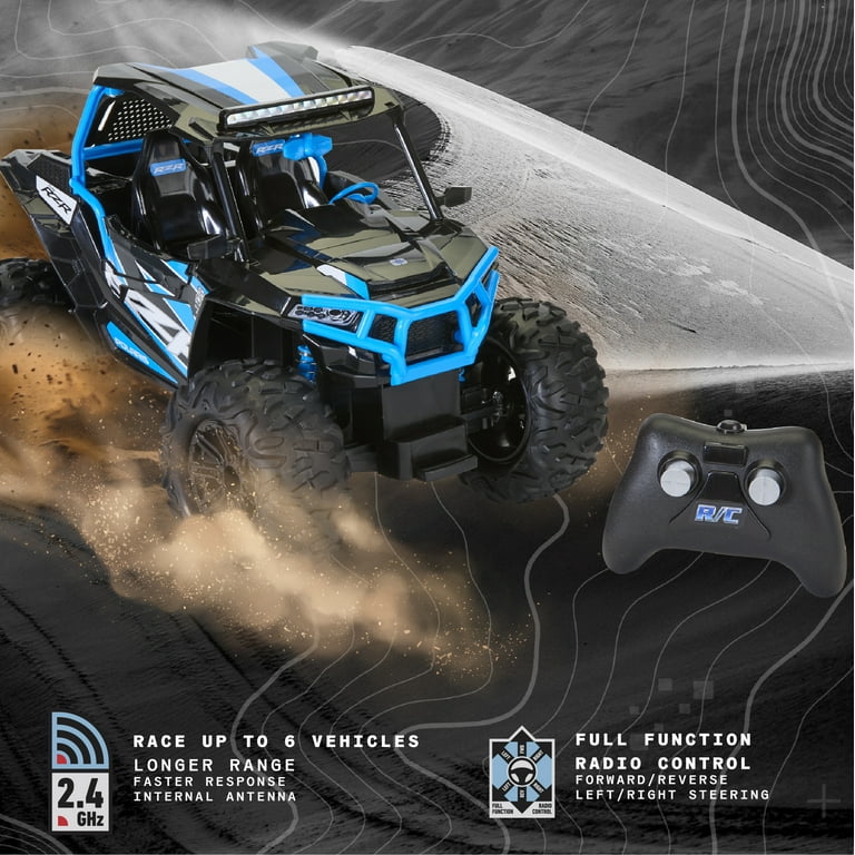 Polaris® Rzr 1:14 Scale Radio Control Off-Road Vehicle, Blue