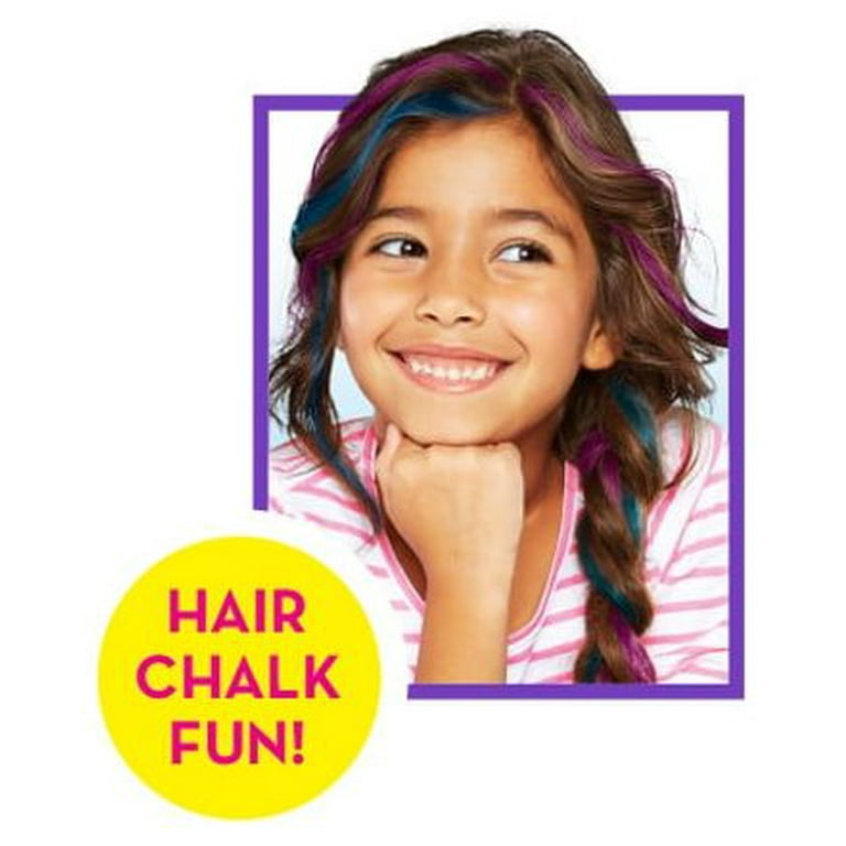 Girls Hair Gems Kit Kids Princess Makeup Toys Set Rhinestone Hair