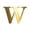 Multicolor24, variant on PVC Removable 26 Letters Self-Adhesive Stickers For DIY Art And Craft (gold) Y