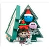 GIANTmicrobes Christmas Tree Mini Microbes Box (Miniature in Size - 2-3 Inches) 5 Special Holiday O Multi-Colored