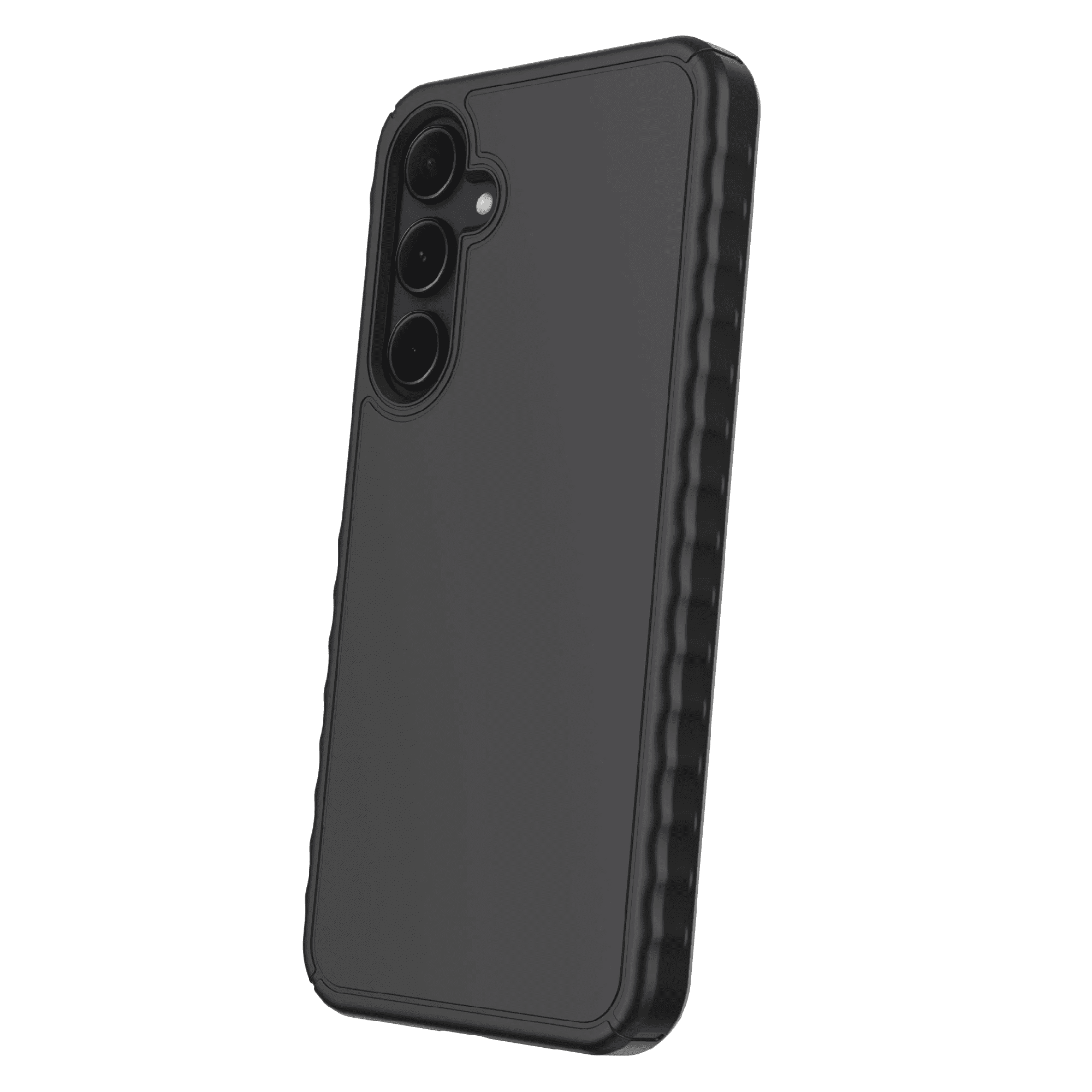 Open Box onn. WIABLK100143534 Protective Gel Slim Samsung Galaxy A35 5G Cell Phone Case - Black