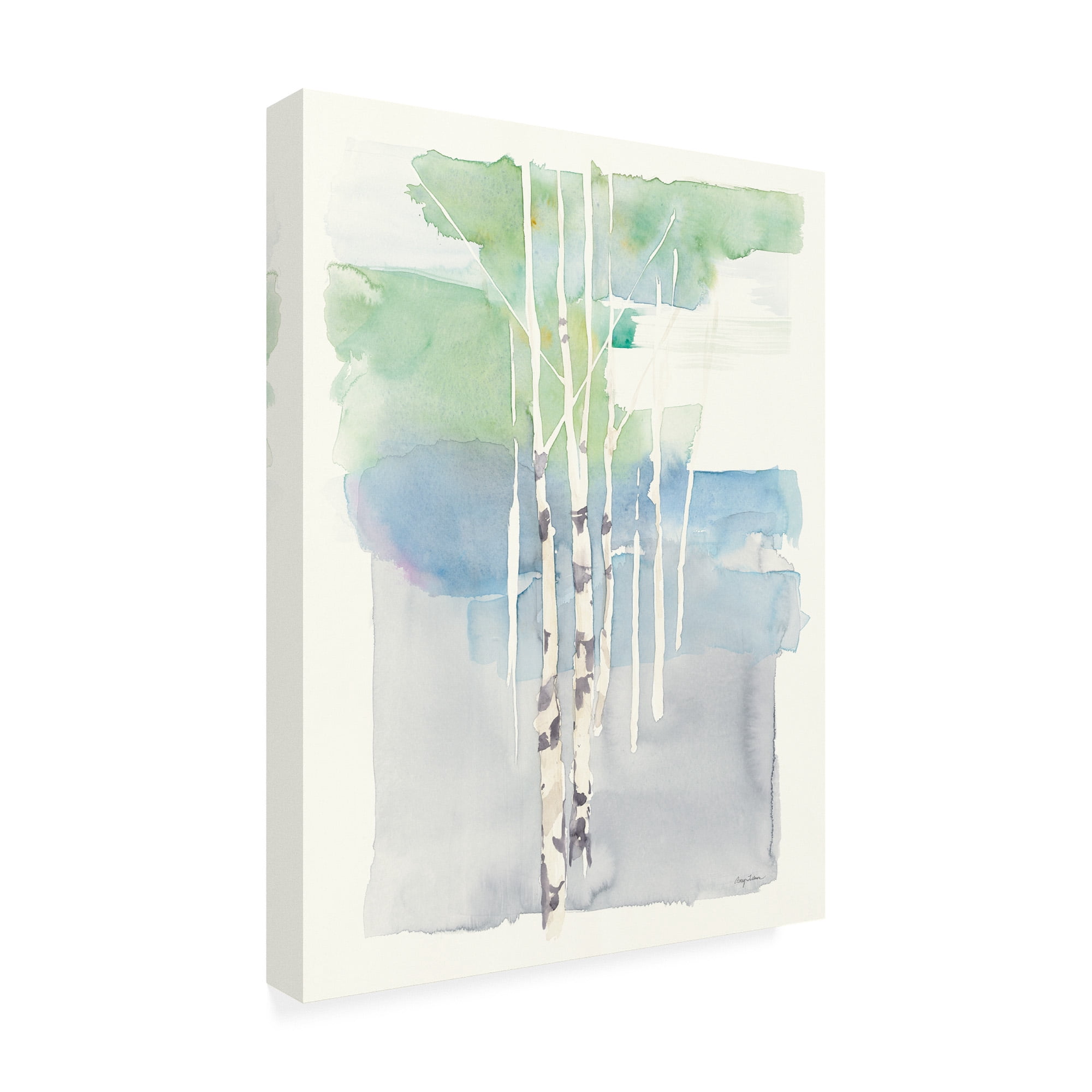 Trademark Fine Art 'Aspens I' Canvas Art by Avery Tillmon