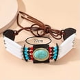 thumbnail image 3 of RSAMD Ethnic Gypsy Boho Necklace For Women Collares Statement Jewelry Turquoises India-2, 3 of 7