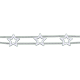 thumbnail image 2 of Pulsera para Mujer con Dijes de Estrella LuckyLy, Acero Inoxidable, Modelo Sima plateado UNITALLA, 2 of 6