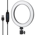 thumbnail image 3 of 8 ''LED Regulable Anillo de Luz Ajustable Luz de Relleno con Ballhead para Vlog Live Video Studio, 3 of 8