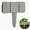 Stone-look Cement Gray, variant on Plastic Garden Retaining Fence, Stone-Look Lawn Edging Border for Flower Beds, Flexible Interlocking Landscape Edging, No Dig Decorative Garden Border, Weather Resistant