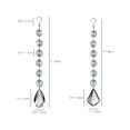 thumbnail image 3 of 12pcs Glass Crystal Chandelier Prisms Pendants Replacement, Hanging Crystal Suncatcher For Tree Branch Chandelier Decoration, 3 of 5