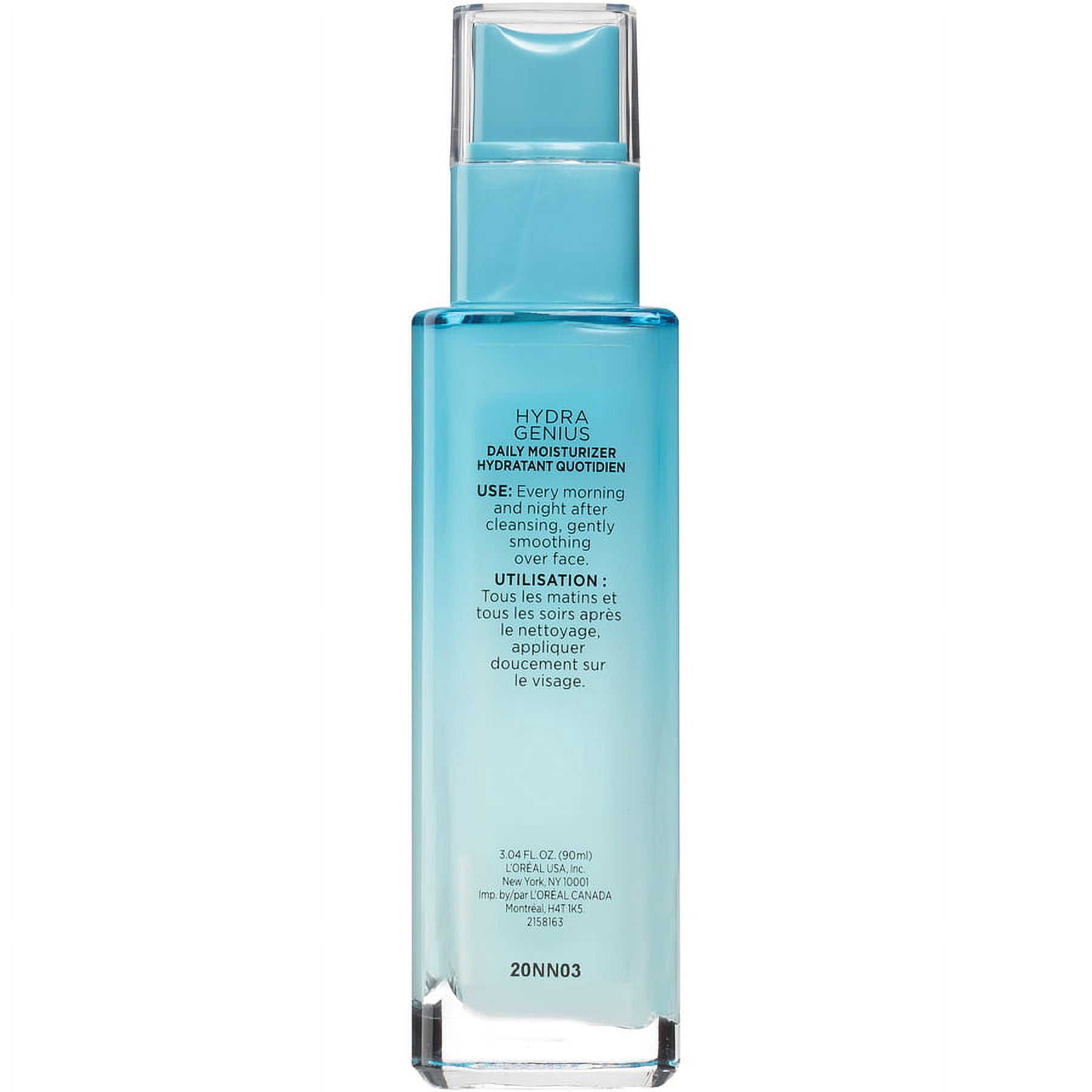 L'Oreal Paris Hydra Genius Daily Liquid Care Normal Oily Moisturizer, 3.04 fl oz