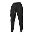 thumbnail image 3 of Wavsuf Jogging Pants for Men Black Sweatpants Size L, 3 of 4