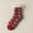 A, variant on Women Fleece Lined Christmas Crew Socks, Thick Warm Tree Deer Print Winter Home Sleep Floor Socks for Ladies, 7.09 Inch (1 Pair)