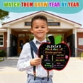 thumbnail image 1 of First Day And School Chalkboard Sign For Memorable Photo Keepsake Display With Wooden Design, 1 of 4
