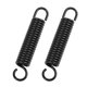 thumbnail image 1 of Resorte de Retorno de Pie de Apoyo de Soporte de Motocicleta de 8cm Largo Negro 2Pcs, 1 of 1