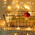 thumbnail image 2 of Guirnalda de Luces 20M 200 Luces LED de Navidad Interiores y Exteriores 8 Modos Guirnalda Guinguette Impermeable Cable Transparente para Fiesta en el Hogar Decoración de Bodas de Navidad, Blanco, 2 of 5