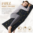 thumbnail image 4 of Naloa Constellation Super Soft 20x60 Body Pillow Case,Long Side Hidden Zipper（PILLOWS ARE NOT INCLUDED）, 4 of 6