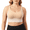 Apricot, variant on Sports Bras for Women High Support Wirefree Padded Workout Bras Comfortable Athletic Yoga Bra Tops for Running Training Fitness Gym